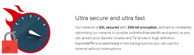 ultra secure and ultra fast - ExpressVPN